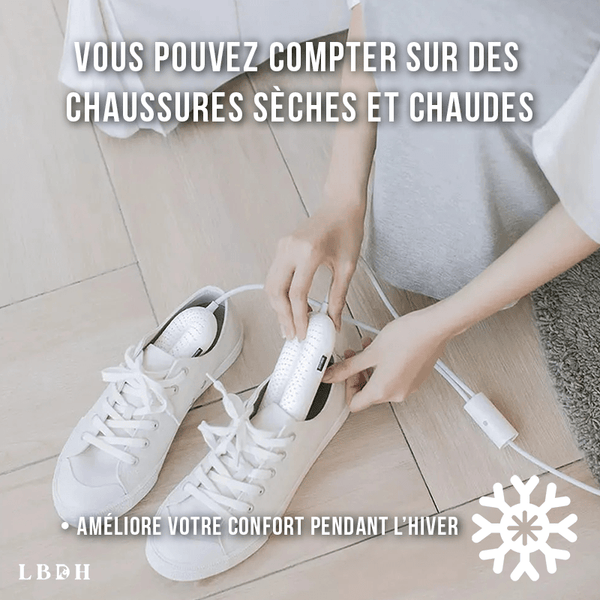 SÈCHE CHAUSSURES ÉLÉCTRIQUE SPÉCIAL HIVER