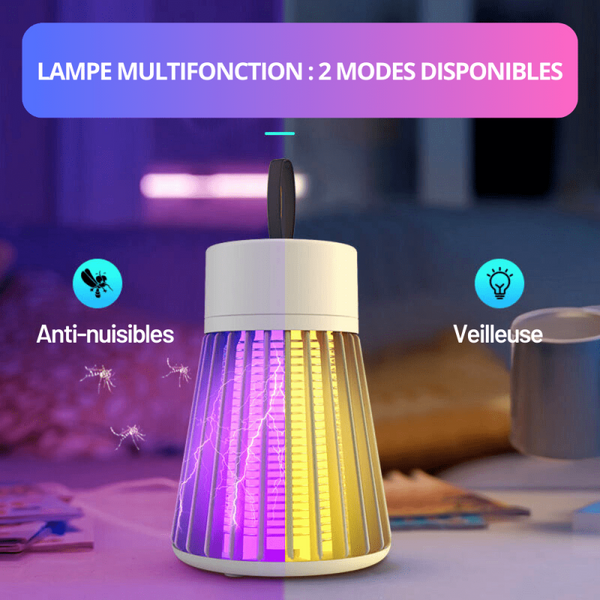 LAMPE ANTI-MOUSTIQUE UV RECHARGEABLE