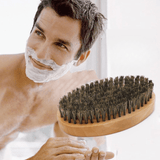 BROSSE A BARBE PROFESSIONNELLE EN POIL DE SANGLIER