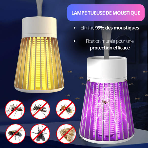 LAMPE ANTI-MOUSTIQUE UV RECHARGEABLE