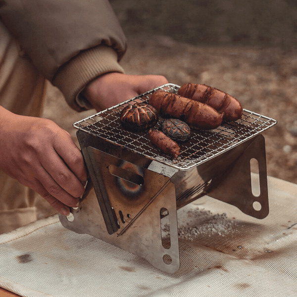 Barbecue portable à charbon