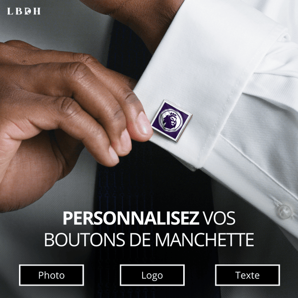 BOUTONS DE MANCHETTE PERSONNALISABLES RONDS PHOTO