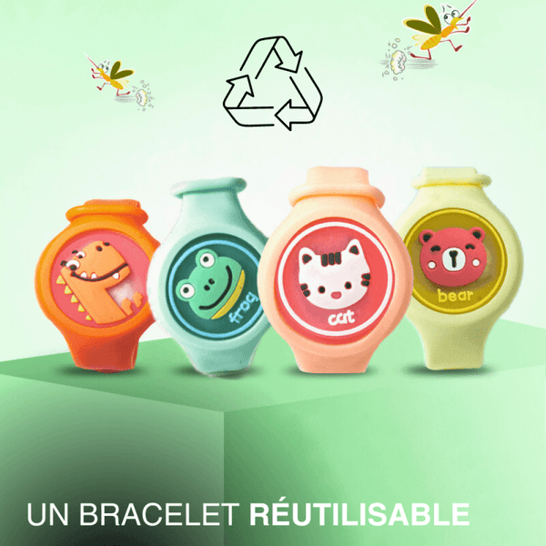 BRACELET ANTI MOUSTIQUE POUR ENFANTS