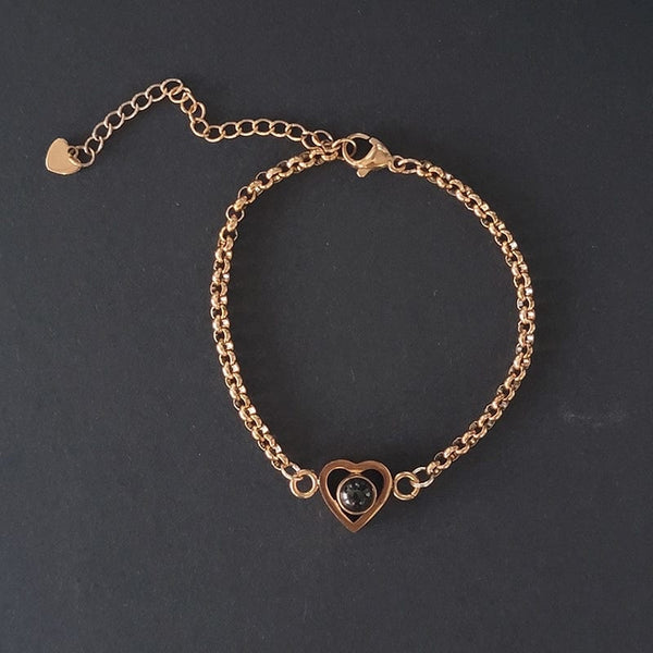 BRACELET AMOUR ET AMITIÉ PHOTO PERSONNALISÉ