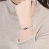 BRACELET PHOTO AMITIE ET AMOUR EN ARGENT