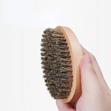 BROSSE A BARBE PROFESSIONNELLE EN POIL DE SANGLIER