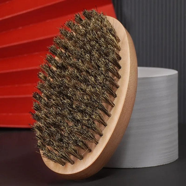 BROSSE A BARBE PROFESSIONNELLE EN POIL DE SANGLIER