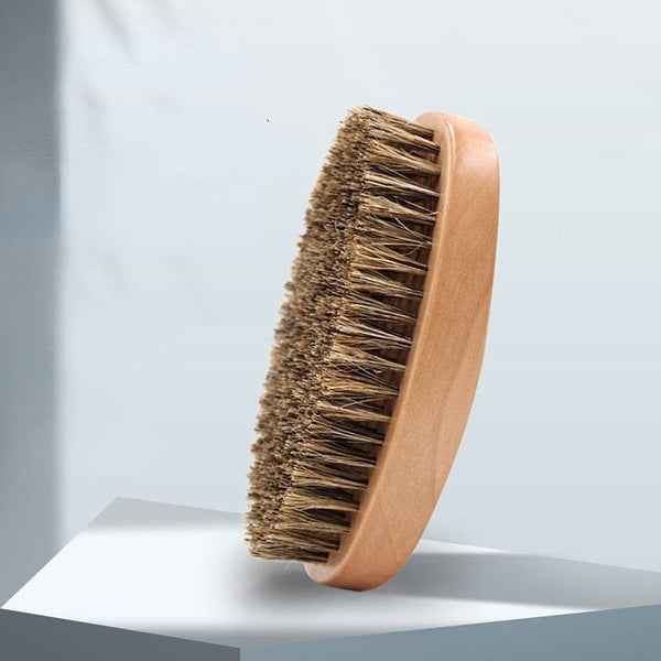 BROSSE A BARBE PROFESSIONNELLE EN POIL DE SANGLIER