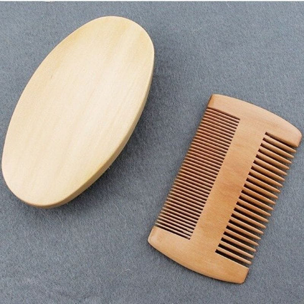 BROSSE A BARBE PROFESSIONNELLE EN POIL DE SANGLIER