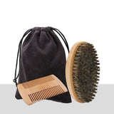 BROSSE A BARBE PROFESSIONNELLE EN POIL DE SANGLIER