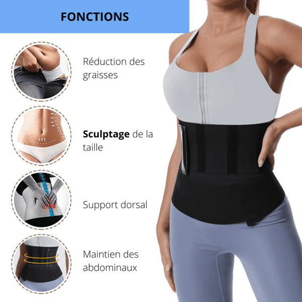 Ceinture amincissante pour femme Ventre plat La Boutique Des