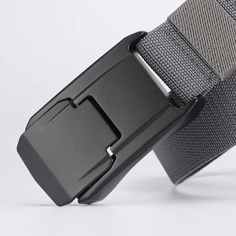 Ceinture élastique Tressée Unisexe – Taille Unique Réglable (tour >39 Pouces), Boucle En Acier, Toile élastique