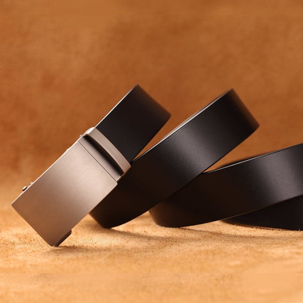 CEINTURE LUXE EN CUIR VÉRITABLE