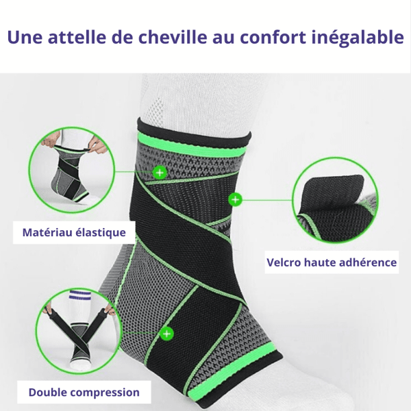 CHEVILLÈRE SOUPLE SPÉCIALE ENTORSE