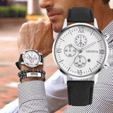 COFFRET CADEAU HOMME MONTRE ET BRACELETS