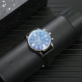 COFFRET CADEAU HOMME MONTRE ET PORTEFEUILLE