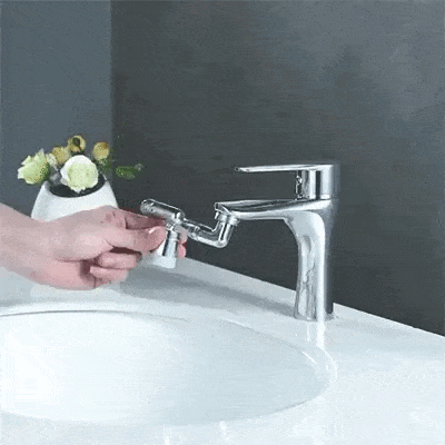 TÊTE DE ROBINET ROTATIVE UNIVERSELLE (1080°)