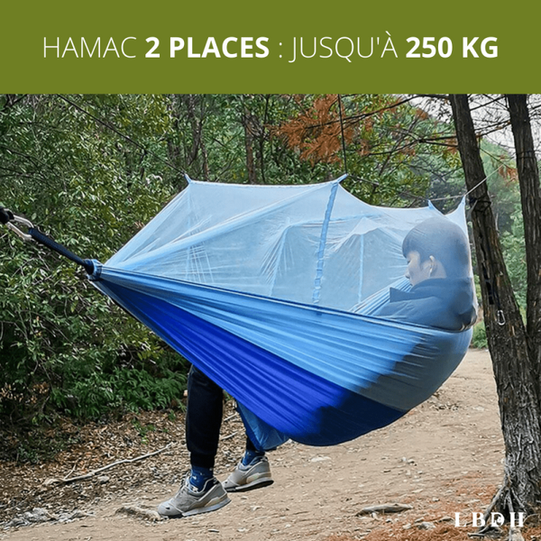 HAMAC MOUSTIQUAIRE POUR 2 PERSONNES