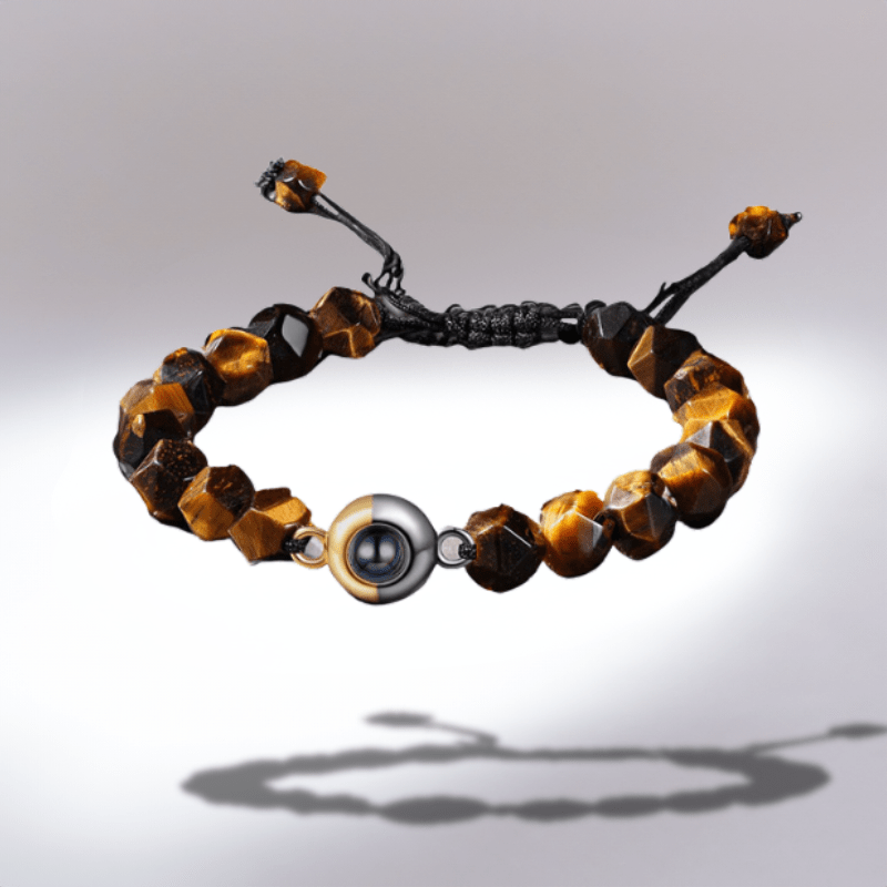Bracelet Photo en Perles Personnalisé