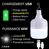 LANTERNE DE CAMPING RECHARGEABLE