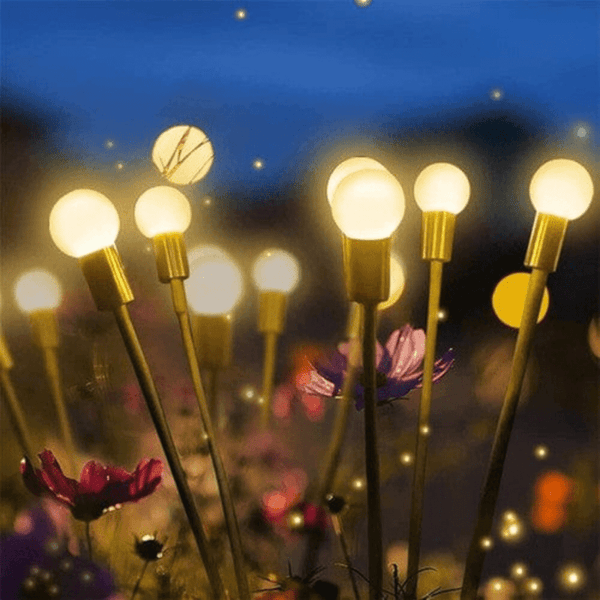 LAMPE SOLAIRE DE JARDIN EFFET LUCIOLE