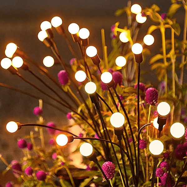 LAMPE SOLAIRE DE JARDIN EFFET LUCIOLE