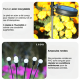 LAMPE SOLAIRE DE JARDIN EFFET LUCIOLE