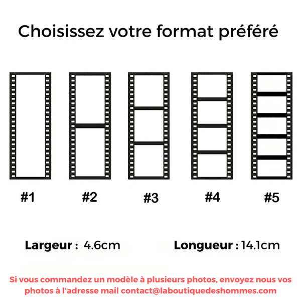 MARQUE PAGE PHOTO PERSONNALISÉ (LOT DE 4)