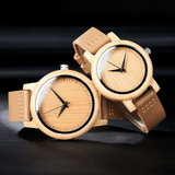 MONTRE EN BOIS DUO HOMME FEMME