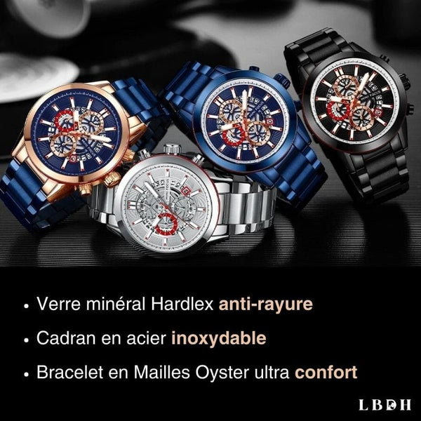 MONTRE LUXE À MAILLES OYSTER