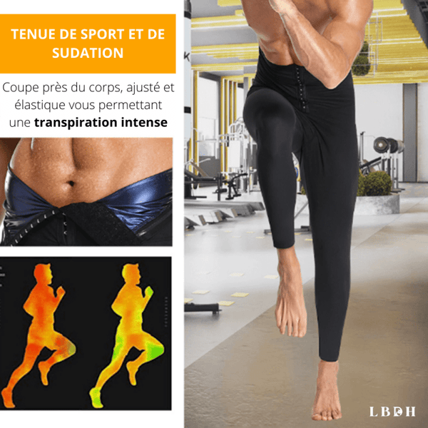 Tenue sudation homme sale