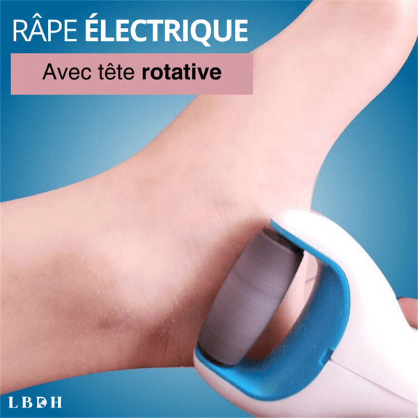 Râpe électrique pied