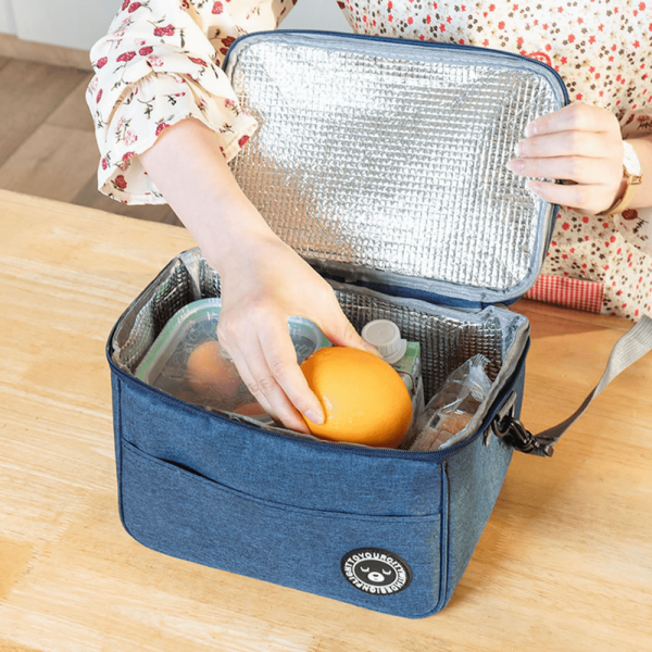 Petit Sac Isotherme pour Repas Midi Coloré