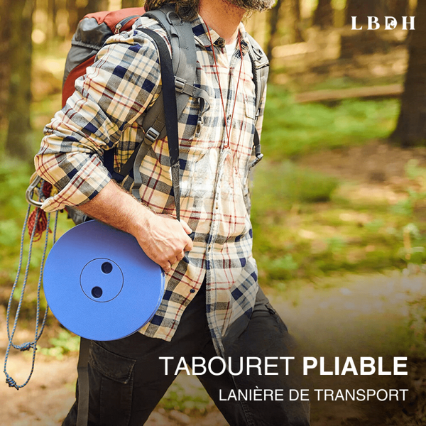 Maseaxi Tabouret Pliant portatif | Camping Pliable avec Sac Transport,Siège  Camping à Grancapacité Charge pour la Marche en Plein air, la randonnée