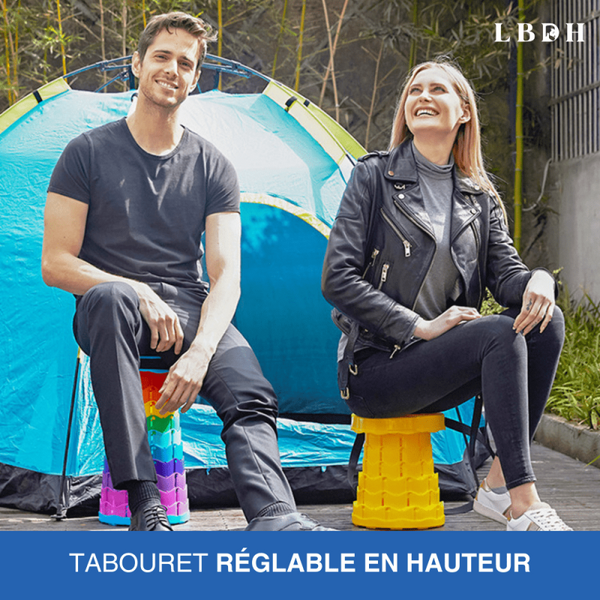 TABOURET PLIANT CAMPING