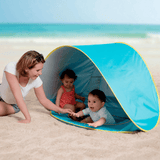 TENTE ANTI UV DE PLAGE POUR BEBE AVEC PISCINE