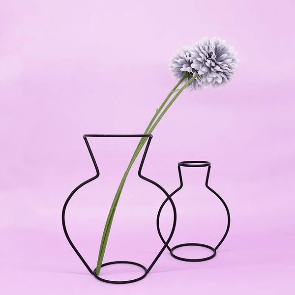 VASE DECORATIF DESIGN FLEUR SÉCHÉE