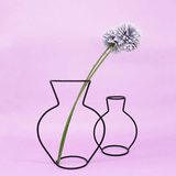 VASE DECORATIF DESIGN FLEUR SÉCHÉE