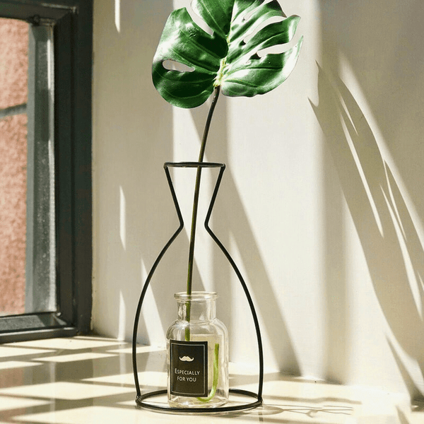 VASE DECORATIF DESIGN FLEUR SÉCHÉE