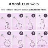 VASE DECORATIF DESIGN FLEUR SÉCHÉE
