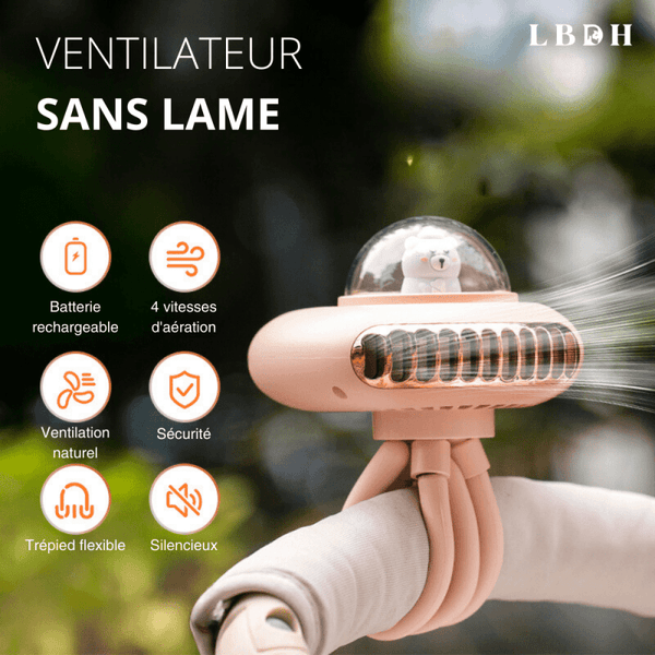 VENTILATEUR BÉBÉ POUSSETTE