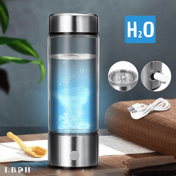 BOUTEILLE IONISEUR EAU HYDROGÉNÉE RECHARGEABLE