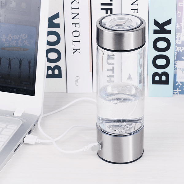 BOUTEILLE IONISEUR EAU HYDROGÉNÉE RECHARGEABLE