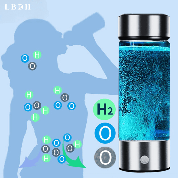 Bouteille Eau Hydrogénée Rechargeable - Ioniseur – La Boutique Des Hommes