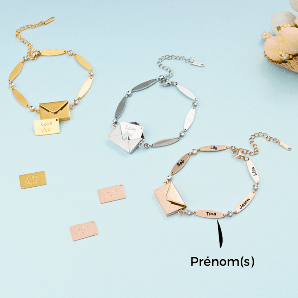 BRACELET PERSONNALISÉ PRÉNOM CADEAU
