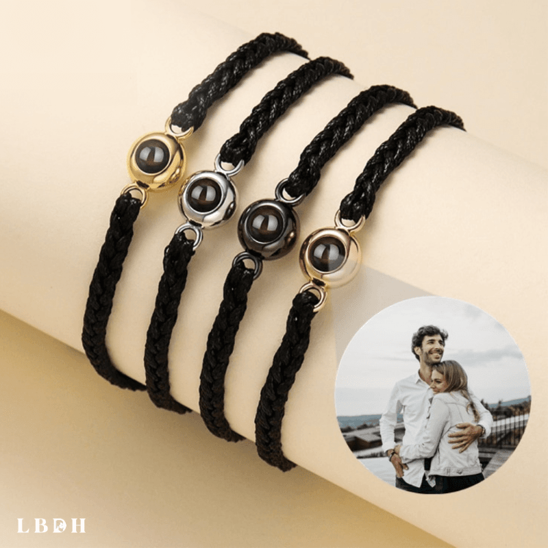 Des Finitions Exemplaires - Bracelet Photo Projection Personnalisé Homme