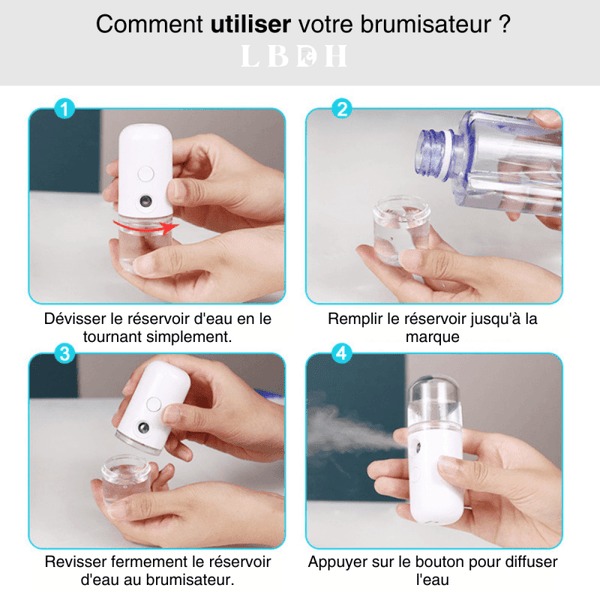 BRUMISATEUR RECHARGEABLE