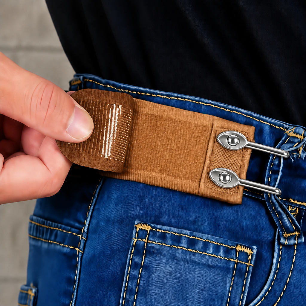 Des Finitions Exemplaires - Ceinture Ajustable Homme à Crochet, Vendue par Deux