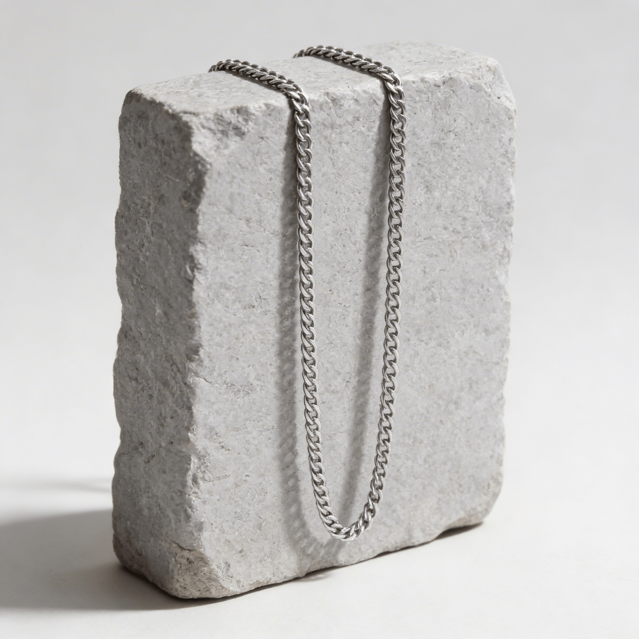 chaine-homme-acier-maillons-gourmette-argent