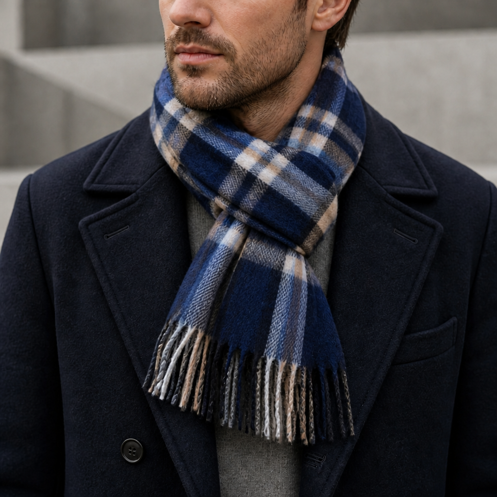 Le Tartan Écossais En Cinq Couleurs